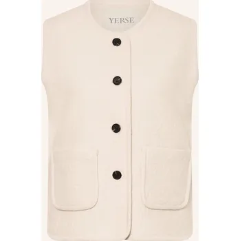 Dámská vesta Yerse Dámská Pletená Vesta Graz, režná, 40