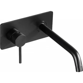 Vodovodní baterie Cerano Bina Podomítková umyvadlová baterie, černá matná, CER-423505