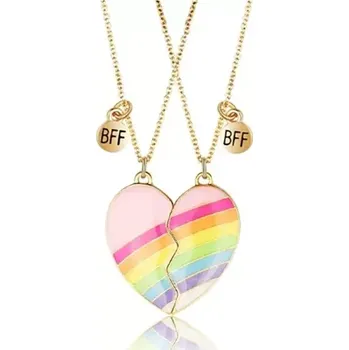 Náhrdelník Lilley Jewelry Náhrdelník BFF Best Friends srdce