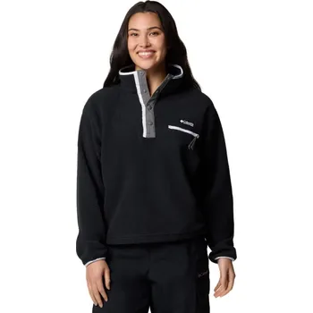 Dámská mikina Columbia Helvetia™ II Cropped Half Snap Fleece Wmn 2092231008 - black XS