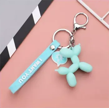 Přívěsek na klíče Pudl 3v1 zelenkavá