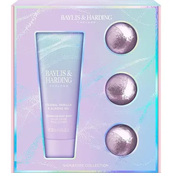 Kosmetická sada Baylis & Harding Sada koupelové kosmetiky Jojoba, Vanilla & Almond Oil