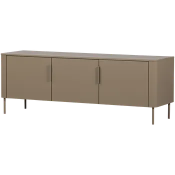 Televizní stolek WOOOD TV stolek GUNNAR béžový 154 cm 377593-MD