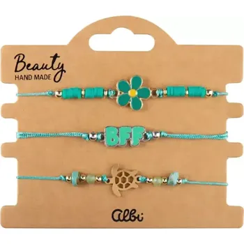 Náramek Albi BFF náramky - tyrkysové přátelství