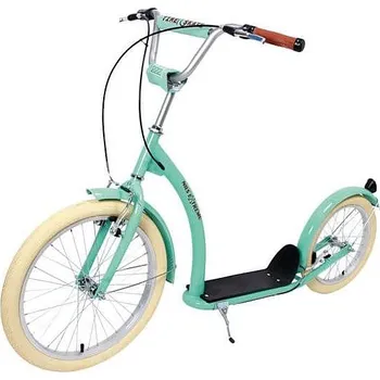 Koloběžka NILS EXTREME 2.jakost - Koloběžka s pumpovanými koly NILS Extreme WH222 mentolová