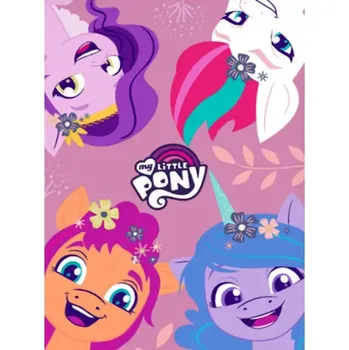 Dětská deka Carbotex Dětská deka My Little Pony Hraví poníci 110x140cm