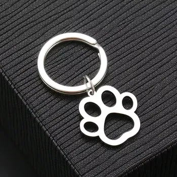 Fally Ocelová klíčenka Psí tlapka&nbsp;&nbsp;
