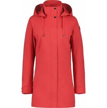 Dámský kabát Kabát Luhta Erikkala Barva: červená, Velikost: 44, Pohlaví: Dámské