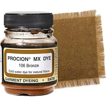 Speciální výtvarná barva Barva Jacquard Procion MX na bavlnu odstín 106 Bronzová