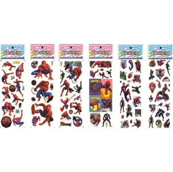 samolepka Samolepky puffy Spiderman