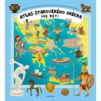 Bystrá hlava Atlas starovekého Grécka