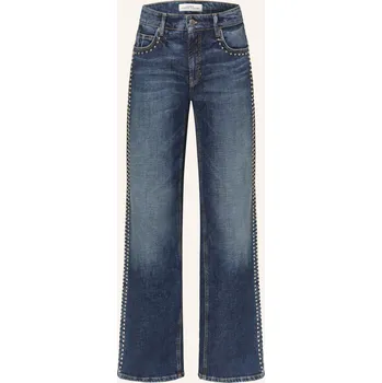 Dámské džíny Cambio Dámské Džíny Aimee S Nýty, 5019 dark cross authentic, 38