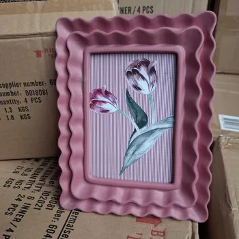 Talíř blokker Fotorámeček Wave – 10×15cm – fuchsiový 0018081