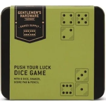 GENTLEMEN'S HARDWARE Hra kostky Push Your Luck
