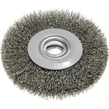 Drátěný kartáč Graphite Drátěný kartáč 125 x 20 mm, krimpovaný drát, ocelový