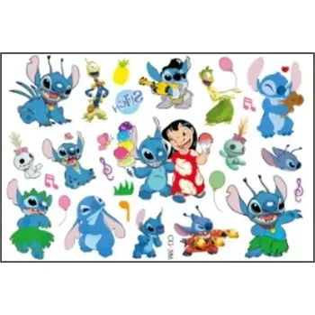 Odstranitelné tetování MeTattoo Tetovací obtisky Lilo a Stitch OP1395