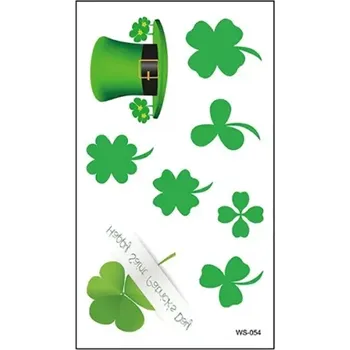 Odstranitelné tetování Dočasné tetování čtyřlístek