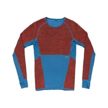 Devold Tuvegga Merino Shirt Men 195A CAYENNE červená XXL