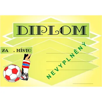 VIZINGR Fotbal diplom A4 č.19