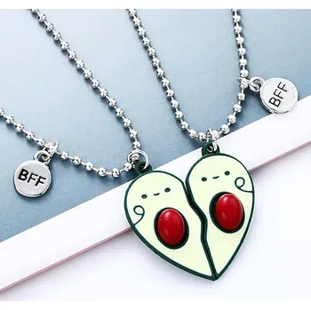 Náhrdelník Lilley Jewelry Náhrdelníky Best Friends BFF Avokádo