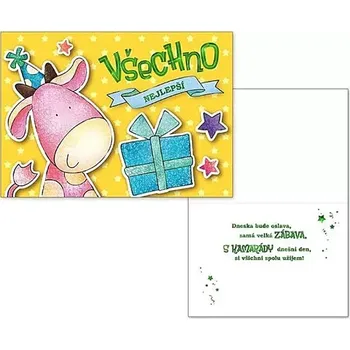 MFP Přání k narozeninám dětské dárečky CN-467