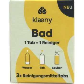 Klaeny Náhradní tablety pro čistič koupelen 3 ks