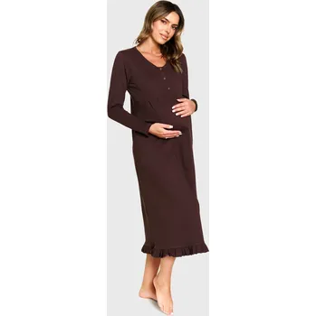 Dámská noční košile Kojicí bavlněná noční košile Coraline dlouhá