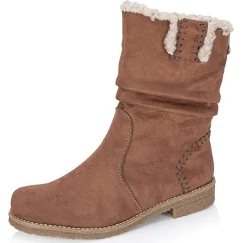 Dámské kozačky Dámská kotníková obuv RIEKER 73562-24 hnědá W5 41