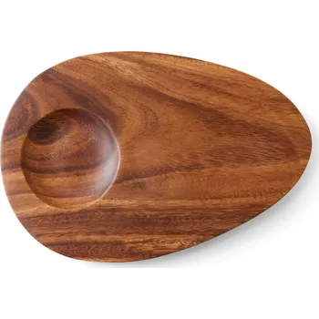 HK living Dřevěný tácek Avocado Acacia