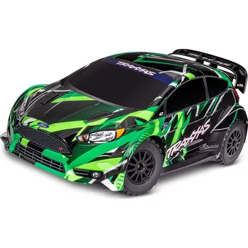 RC model auta Traxxas Ford Fiesta ST Rally 1:10 VXL RTR zelená - expresní doprava