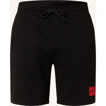 Pánské kraťasy Hugo Pánské Šortky Z Mikinové Látky Diz Regular Fit, černá, 48