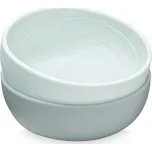 Cam Cam ApS Silikonová miska Rainbow Blue Mix – set 2 ks