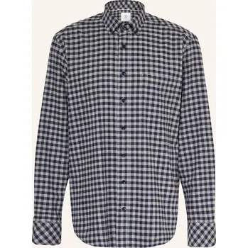 Pánská košile Bogner Pánská Flanelová Košile Timt-2 Comfort Fit, tmavě...