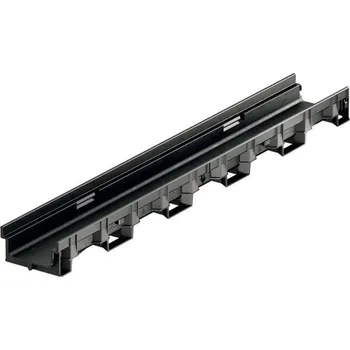 Odvodňovací plastový žlab ACO XTRADRAIN X100C A15-C250 bez mříže 1000 x 138 x 100 mm