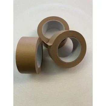 Lepicí páska Lepicí páska, papírová, HNĚDÁ, 50 mm, 50m / role