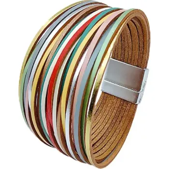 Souprava šperků Fashion Jewelry Dámský náramek vícevrstvý Boho multicolor