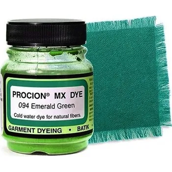 Speciální výtvarná barva Barva Jacquard Procion MX na bavlnu odstín 094 Smaragdová