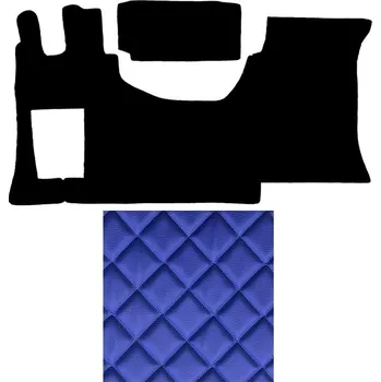 Sedací souprava MB MP IV (19) rohová sedačka koberce prošívané modré