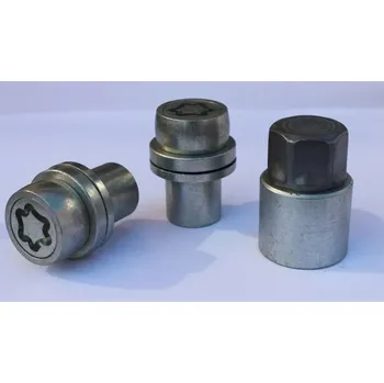 Matice na kolo Bezpečnostní matice SICUSTAR M14x1,5 plochá + podložka, zavřená, klíč 19