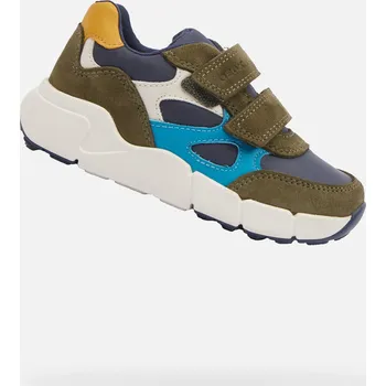 Chlapecká obuv Geox Chlapecké Khaki chlapecká obuv pro první krůčky Geox Flexyper Mini Boy Zelená 26 (2907596)