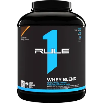 Protein Rule1 Whey Protein (2270 g, Čokoládové arašídové máslo)
