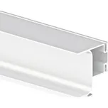 EMUCA Vertikální GOLA profil krajní 2,55 m bílá