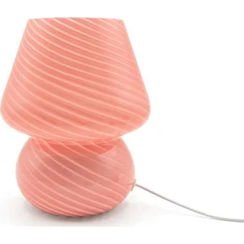 Lampička LED stolní lampička růžová