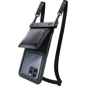 Pouzdro na mobilní telefon Voděodolné plovoucí pouzdro MOBILE ORIGIN pro Apple iPhone 6,8" + menší kapsa - černé