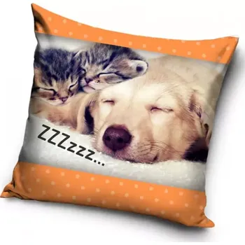 Povlak na polštářek Carbotex Povlak na polštářek Kočičí táta 40 x 40 cm