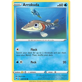 Sběratelská karetní hra Arrokuda 041/185 - Vivid Voltage Typ karty: Non-Holo