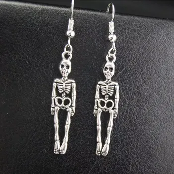 Náušnice Fashion Jewelry Náušnice visací kostlivec OJ021