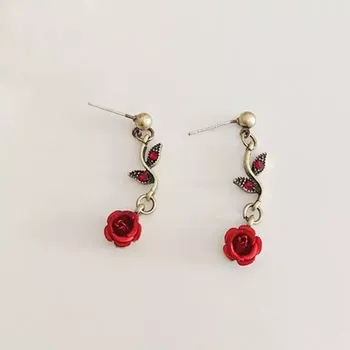 Náušnice Fashion Jewelry Dámské visací náušnice Rosalia – krása růží JE1386