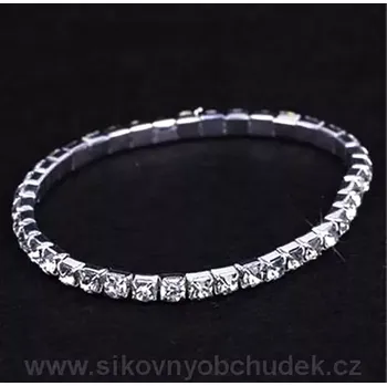 Náramek Fally Náramek štras 1 řada OJ682