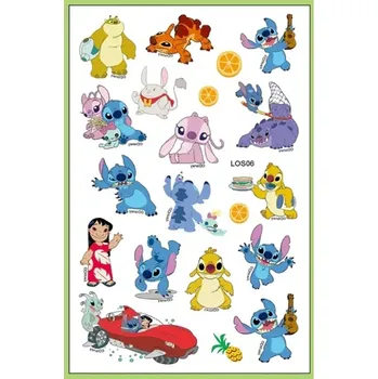 Tetování Tattoo World Tetování dočasné Lilo a Stitch 14,9 x 9,5 cm OP888